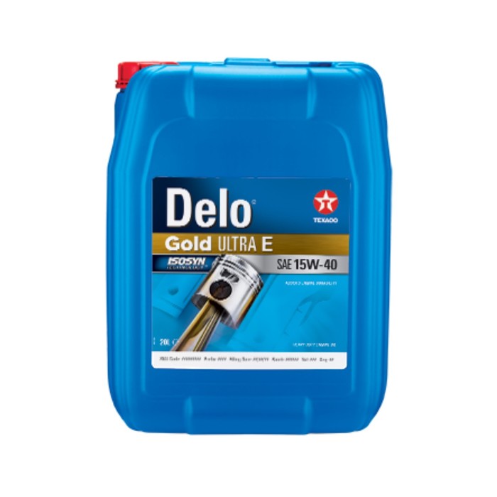 

Масло моторное TEXACO DELO Gold Ultra E 15W40, полусинтетическое, 20 л