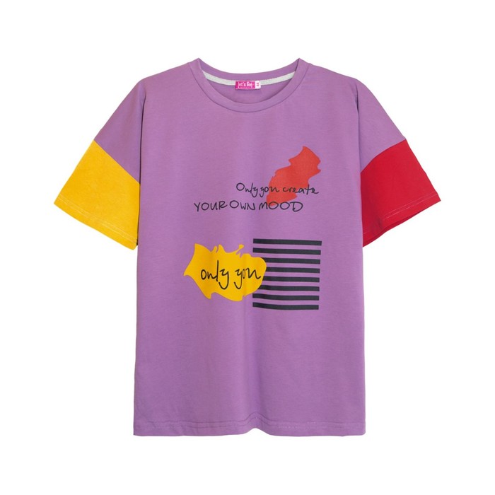 

Футболка женская, размер 54, цвет сливовый