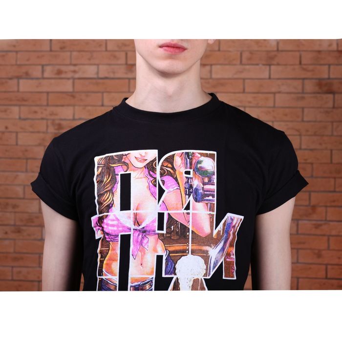 Футболка мужская"Collorista" Пятница, р-р S (44), 100% хлопок, трикотаж