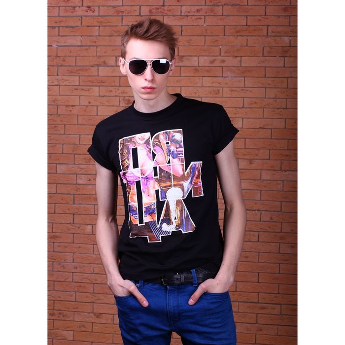 Футболка мужская"Collorista" Пятница, р-р M (46), 100% хлопок, трикотаж