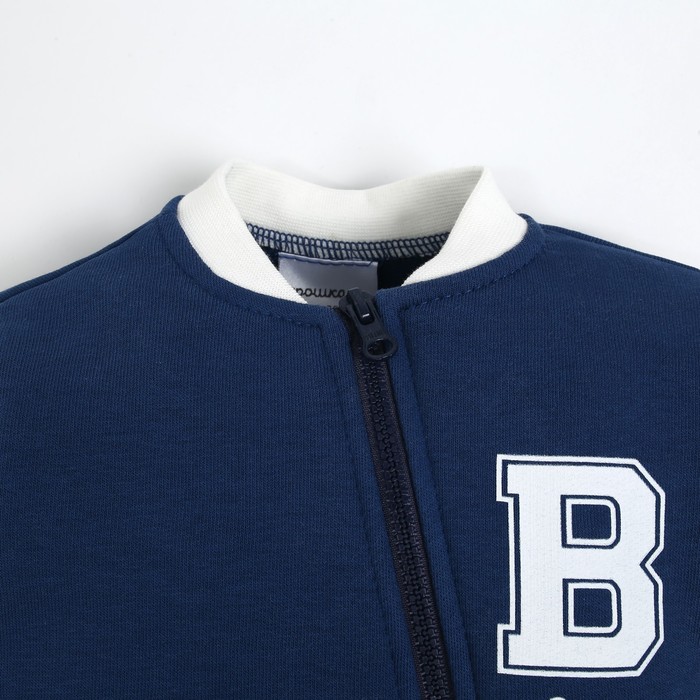 фото Комбинезон крошка я street style, рост 68-74 см, синий