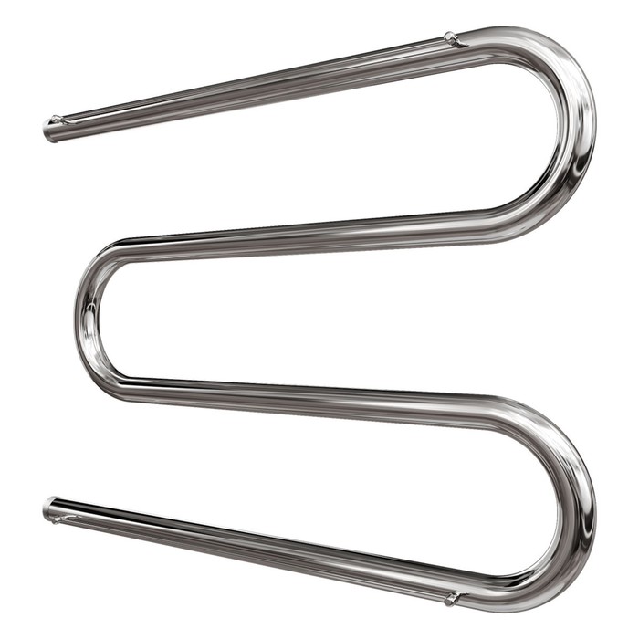 

Полотенцесушитель водяной Point PN38666P, М-образный, 600x600, 1", с полкой, хром