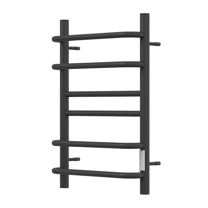 

Полотенцесушитель электрический Point "Сатурн" PN90846B, П6, 400x600 мм, диммер прав, черный