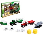 Игровой набор «Ферма», 2 трактора и животные