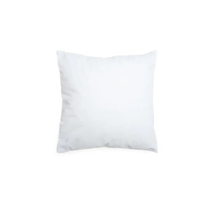 Фирменная подушка, 40х40 см, цвет белый подушка эмлиль 40х40 см цвет белый
