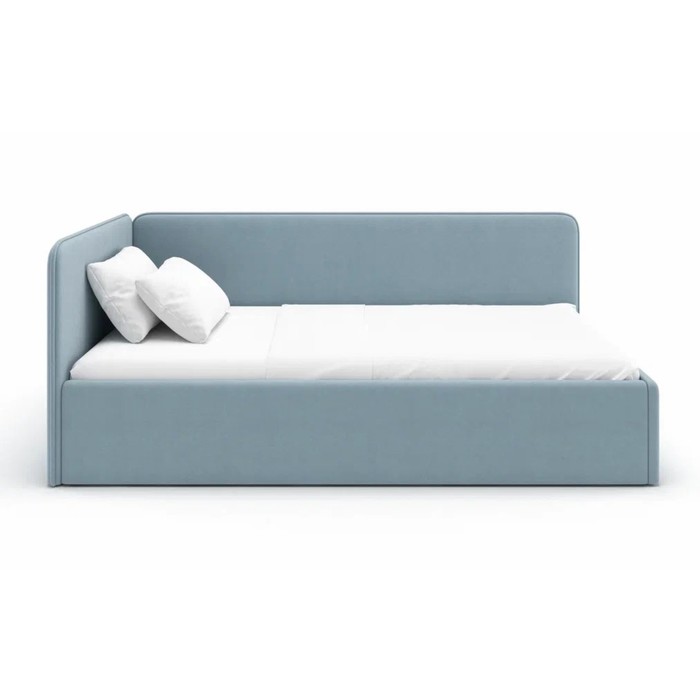 кровать диван leonardo 200х90 см большая боковина цвет латте Кровать-диван Leonardo, 200х90 см, цвет голубой