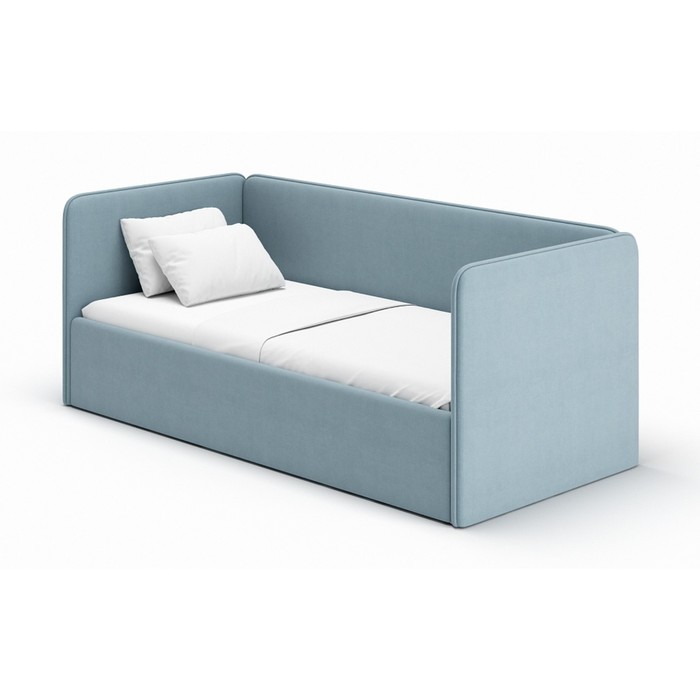 кровать диван leonardo 200х90 см большая боковина цвет латте Кровать-диван Leonardo, 200х90 см, большая боковина, цвет голубой