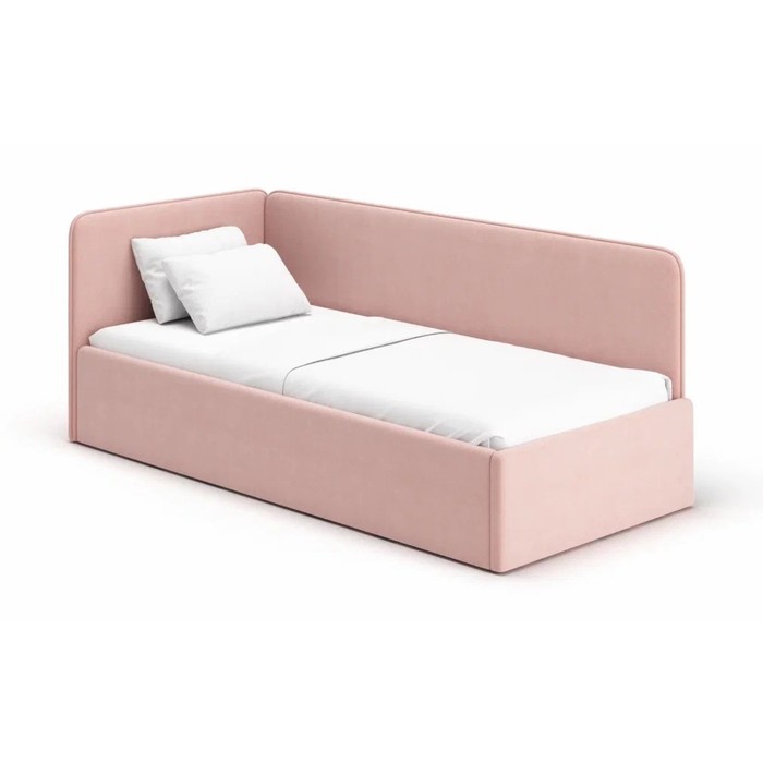 кровать диван leonardo 200х90 см большая боковина цвет латте Кровать-диван Leonardo, 200х90 см, цвет роза