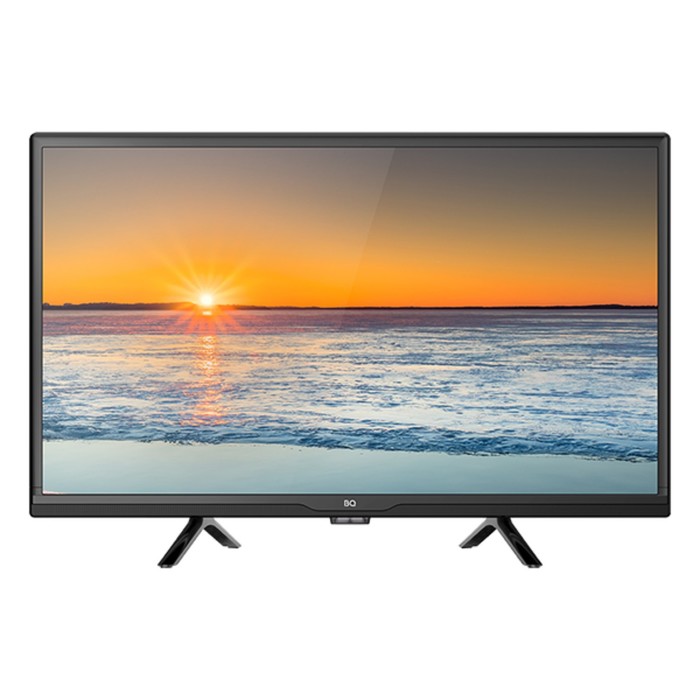 Телевизор BQ 2406B, 24, 1366x768, DVB-T2/C/S2, HDMI 2, USB 1, черный led телевизор bq 2406b black