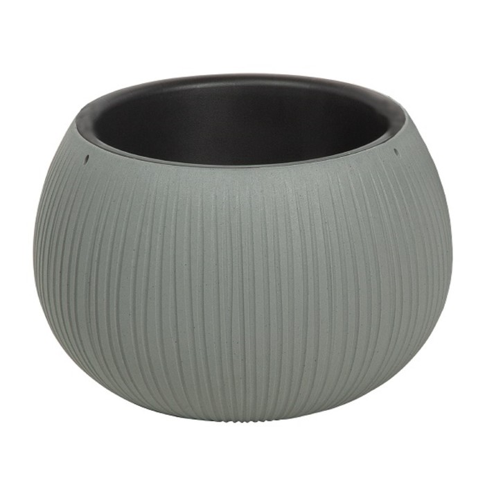 

Кашпо для цветов Beton Bowl, 29 × 19,5 × 2 см, серое