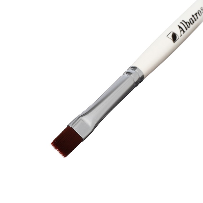 

Кисть_ Синтетика Плоская №8 "Dry brush" (короткая ручка) 604661