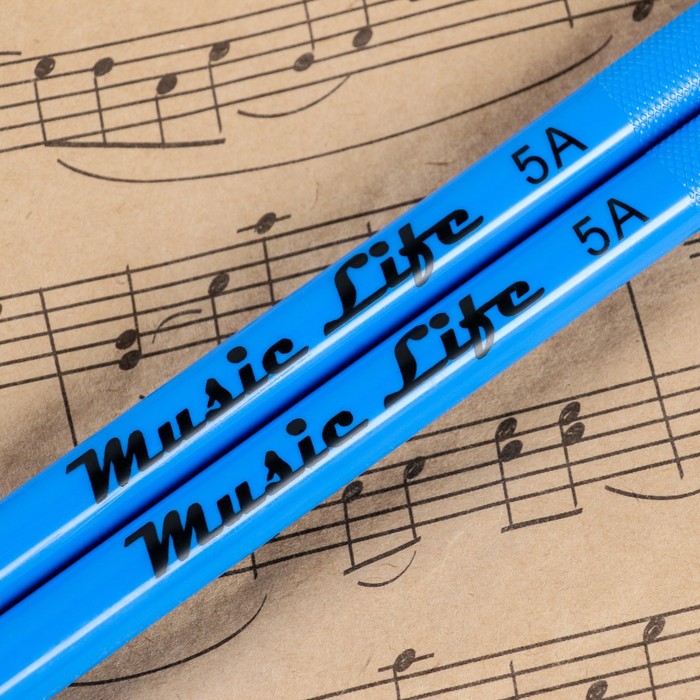 

Барабанные палочки Music Life, 5A, нейлон, синие