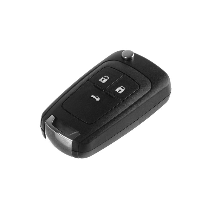 Корпус ключа, откидной, Opel, 3 кнопки сменный чехол для смарт ключа для nissan 3 кнопки со вставным лезвием чехол для дистанционного ключа