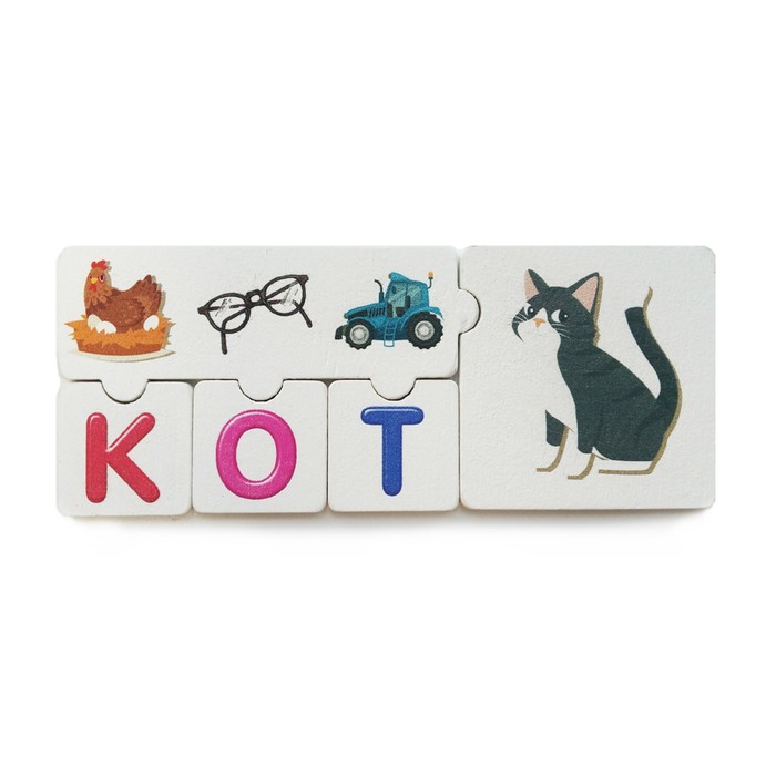 

Пазл деревянный «Собирай и читай»