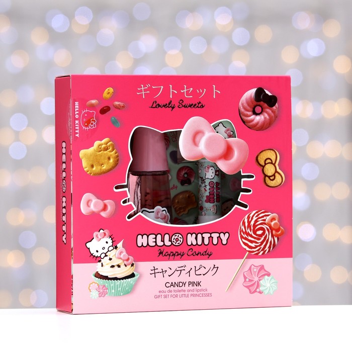 Набор подарочный Hello Kitty, Candy pink