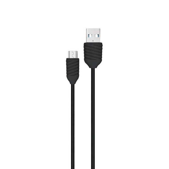 Кабель Exployd EX-K-1303, microUSB - USB, 2.4 А, 1 м, силиконовая оплетка, черный цена и фото
