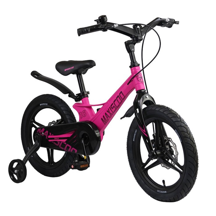 

Велосипед 16" Maxiscoo Space делюкс, цвет розовый матовый