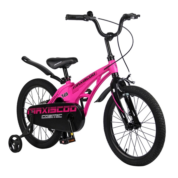 

Велосипед 18" Maxiscoo Cosmic стандарт, цвет розовый матовый