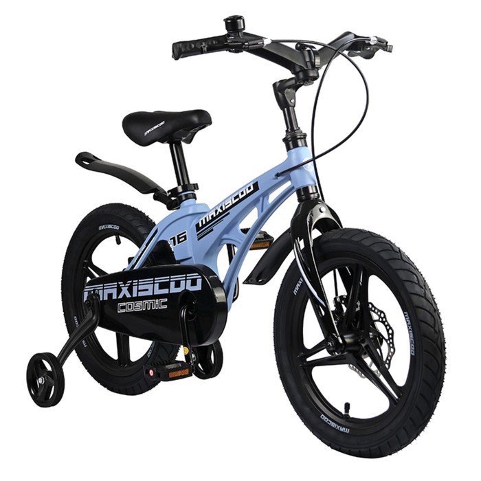 

Велосипед 16" Maxiscoo Cosmic делюкс, цвет голубой матовый