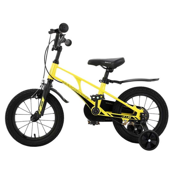 

Велосипед 14" Maxiscoo Air стандарт плюс, цвет жёлтый