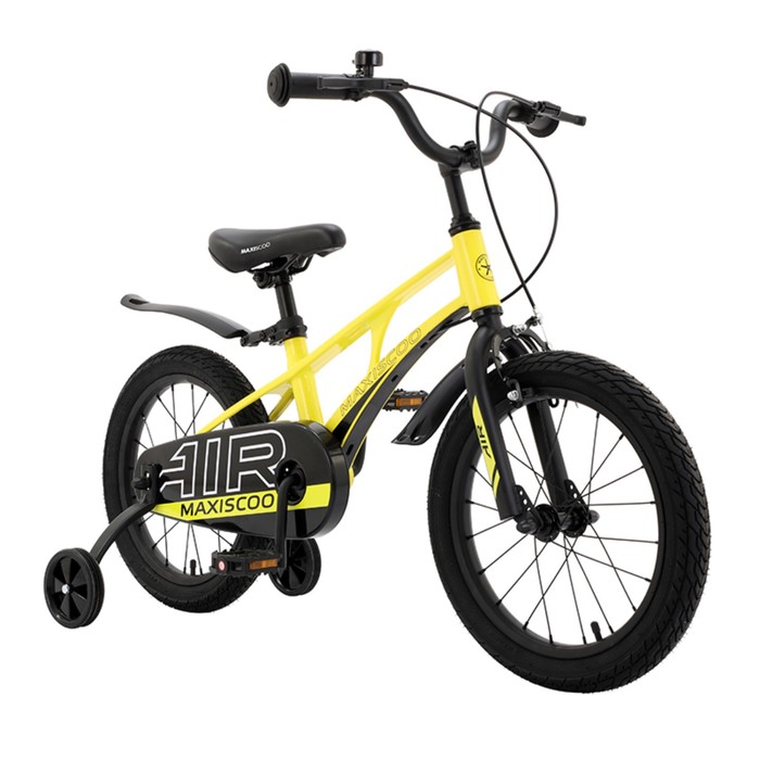 

Велосипед 16" Maxiscoo Air стандарт плюс, цвет жёлтый