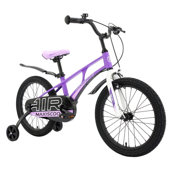 

Велосипед 18" Maxiscoo Air стандарт, цвет фиолетовый матовый