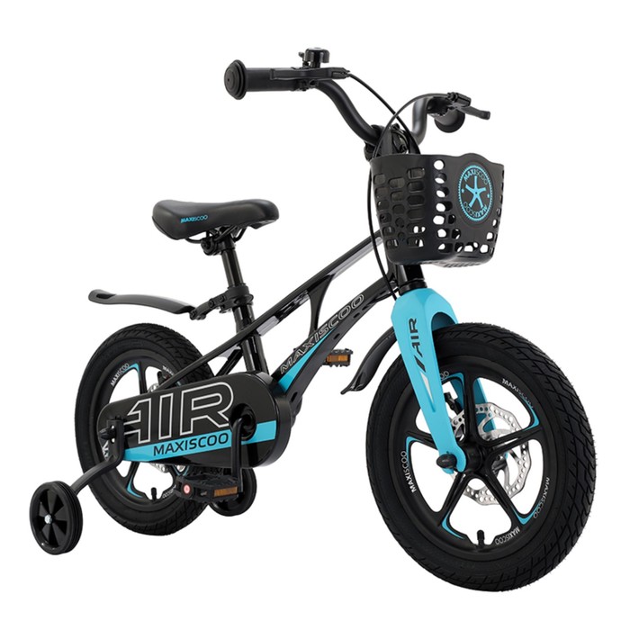 

Велосипед 14" Maxiscoo Air делюкс плюс, цвет чёрный аметист