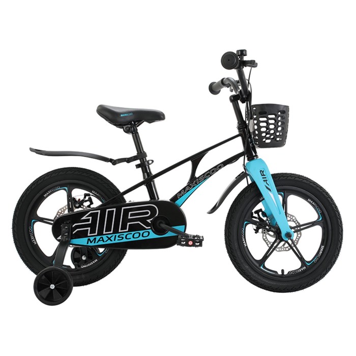 фото Велосипед 16" maxiscoo air делюкс плюс, цвет черный аметист