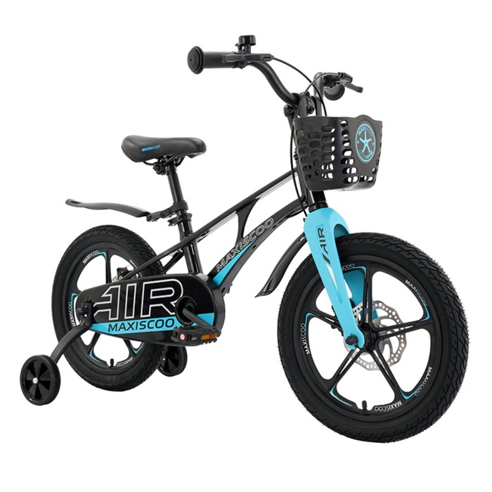 

Велосипед 16" Maxiscoo Air делюкс плюс, цвет чёрный аметист