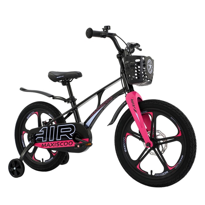 

Велосипед 18" Maxiscoo Air делюкс, цвет обсидиан