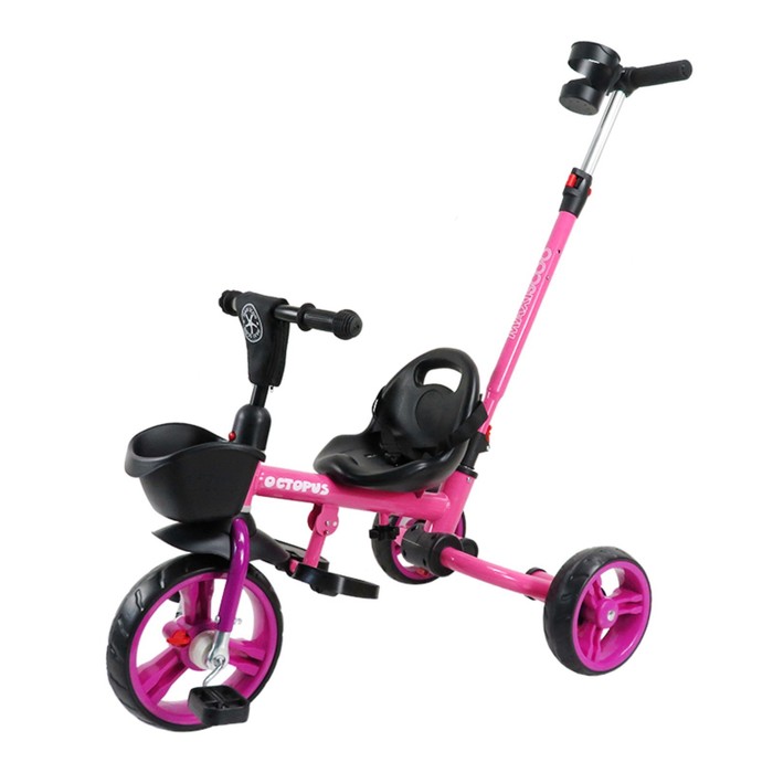 цена Велосипед Maxiscoo Octopus, цвет розовый