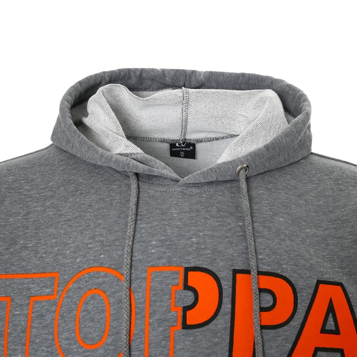 

Костюм мужской (толстовка/брюки), цвет серый меланж, размер 50 (XL)