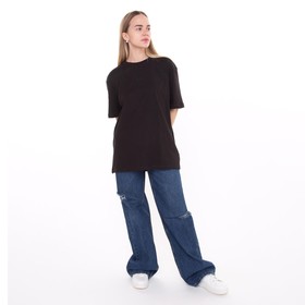 

Футболка женская, цвет чёрный, размер ONE SIZE (42-46)
