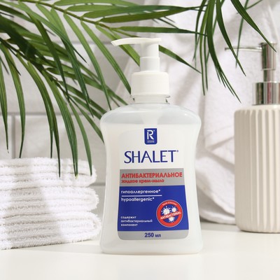 Жидкое крем-мыло SHALET антибактериальное, гипоаллергенное 250 мл