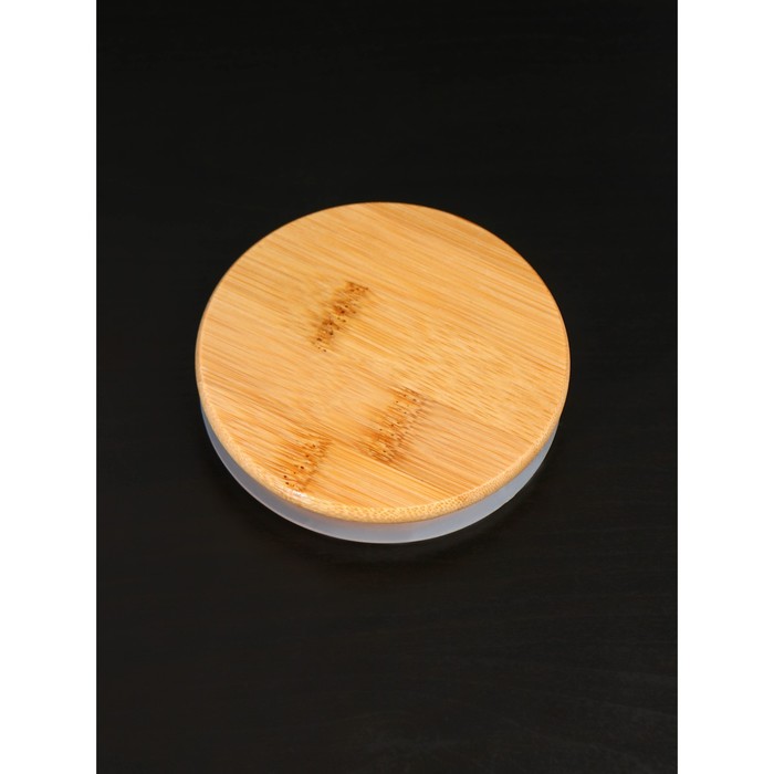 фото Крышка бамбуковая для чайника bellatenero «эко», d=9,6 см, (8,5 см)