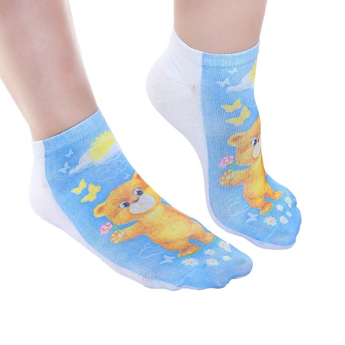 Носки Collorista "Мишка", р-р 14-20 (3-7л.)