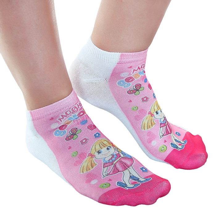 Носки Collorista "Модная девчонка", р-р 10-14 (1-3г.)