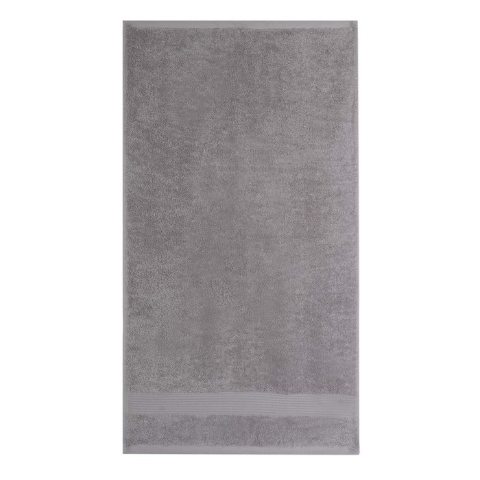 

Полотенце махровое Ester, размер 50х90 см, цвет светло-серый