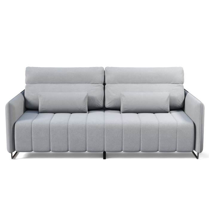 Прямой диван «Антей», механизм тик-так, велюр, цвет терри 11