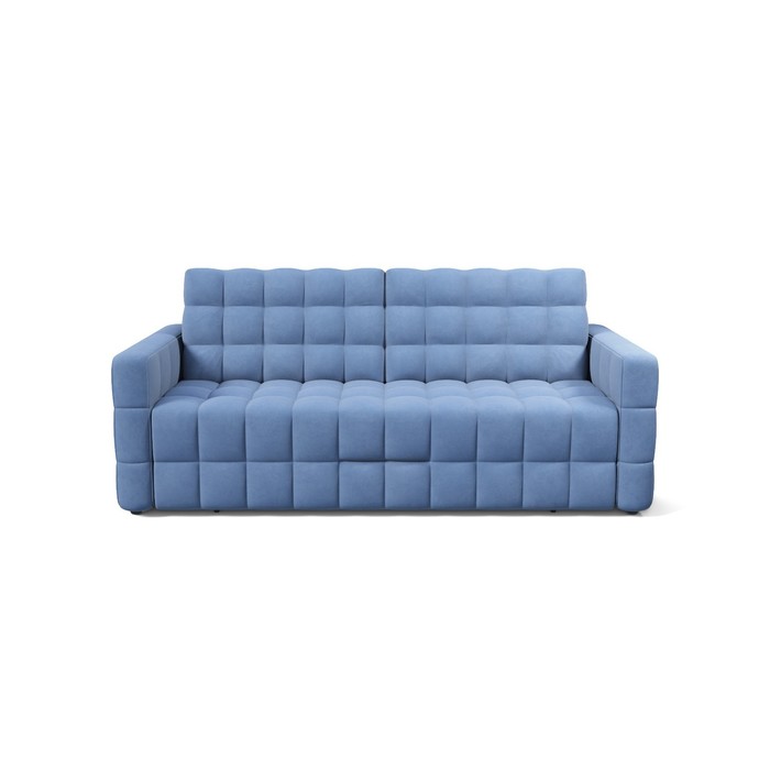Прямой диван «Флореста 3», механизм тик-так, велюр, цвет модус 17