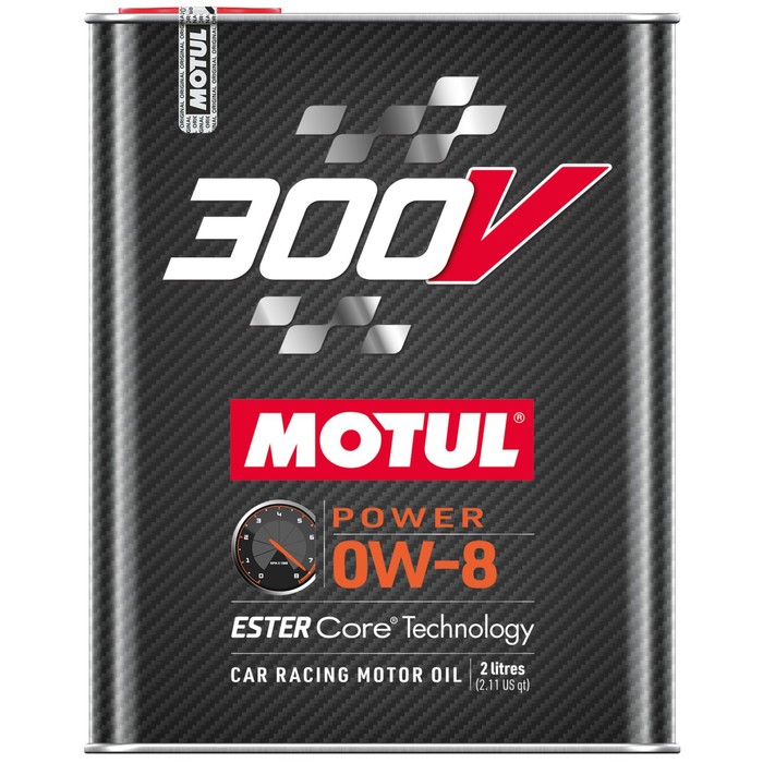 Масло моторное Motul 300V Power 0w-8, 2 л цена и фото