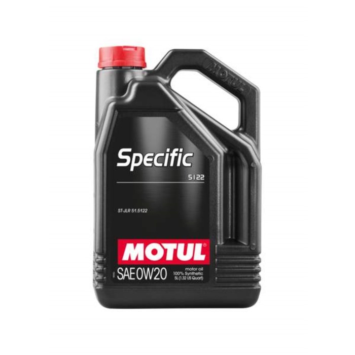 Масло моторное Motul Specific 5122 0w20, синтетическое, 5 л масло моторное motul specific 508 00 509 00 0w 20 синтетическое 1 л