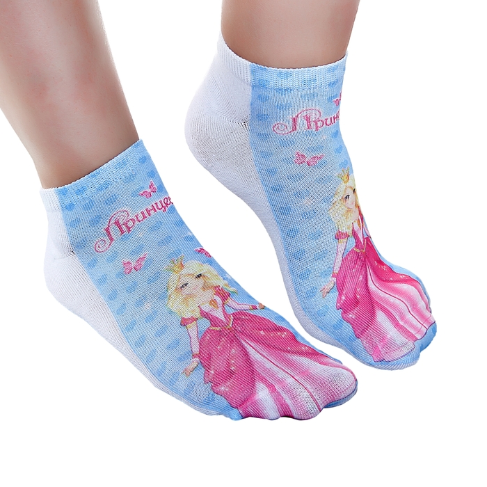 Носки Collorista "Юная принцесса", р-р 10-14 (1-3г.)