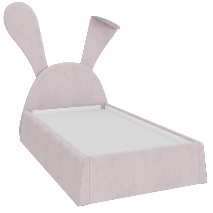 Кровать-заяц «Алиса», 900х2000 мм, цвет розовый кровать алиса с 2 мя ящиками в мягкой обивке 900х2000 мм цвет розовый