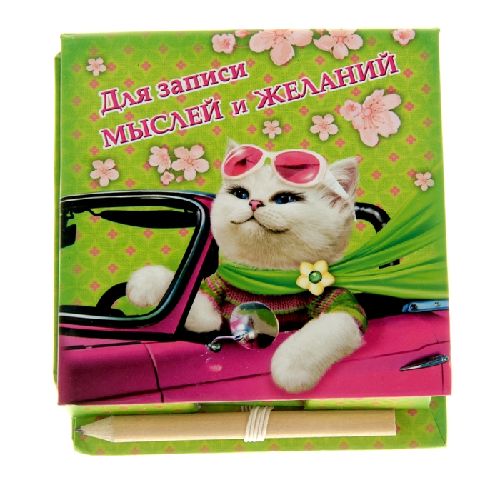 Бумага для заметок "Для записи мыслей и желаний" 150 листов