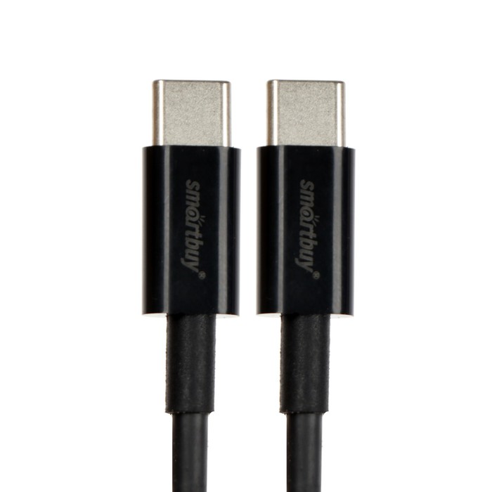 

Кабель Smartbuy S73, Type-C , 6 А, 60 Вт, 1 м, быстрая зарядка+передача данных, черный