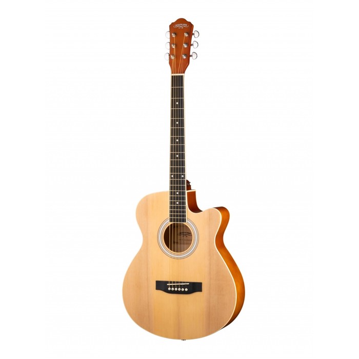 Акустическая гитара HS-4040-N, с вырезом, цвет натуральный акустическая гитара veston d 40 sp n дредноут цвет натуральный
