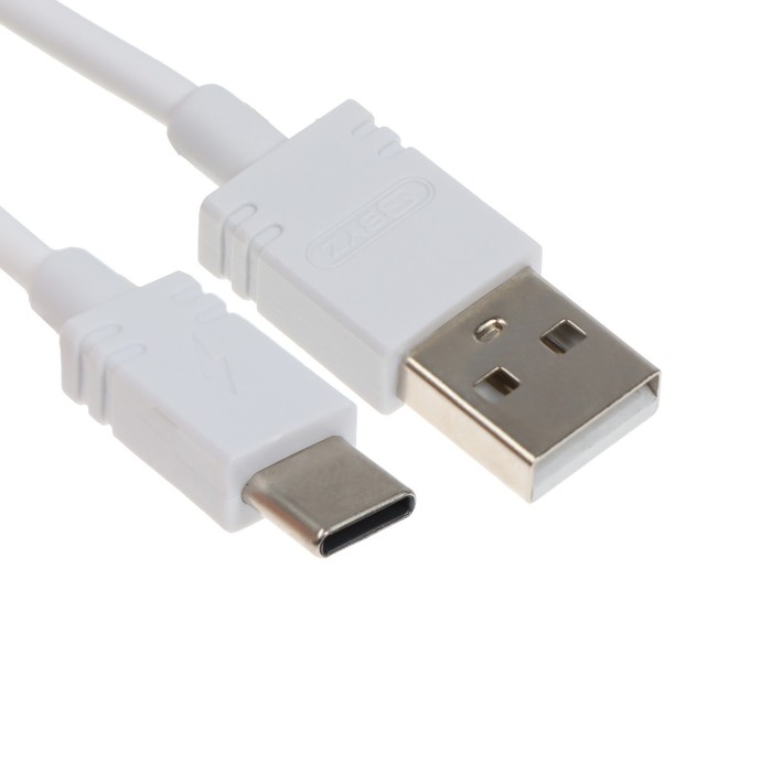

Сетевое зарядное устройство BYZ U26 EU, 2 USB, 2.4 A, кабель Type-C 1 м, белое