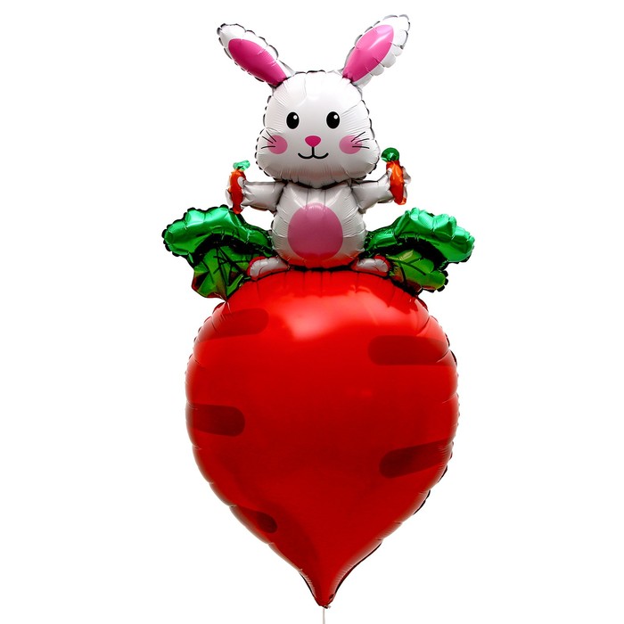 Шар фольгированный 48 «Кролик с урожаем»