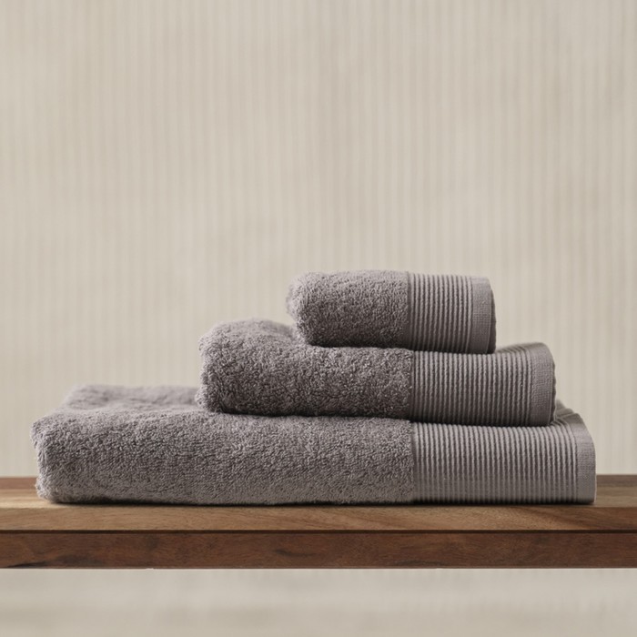 Полотенце махровое «Плейн», размер 50х90 см, цвет тёмно-серый махровое полотенце karna flow размер 50х90 см цвет тёмно серый